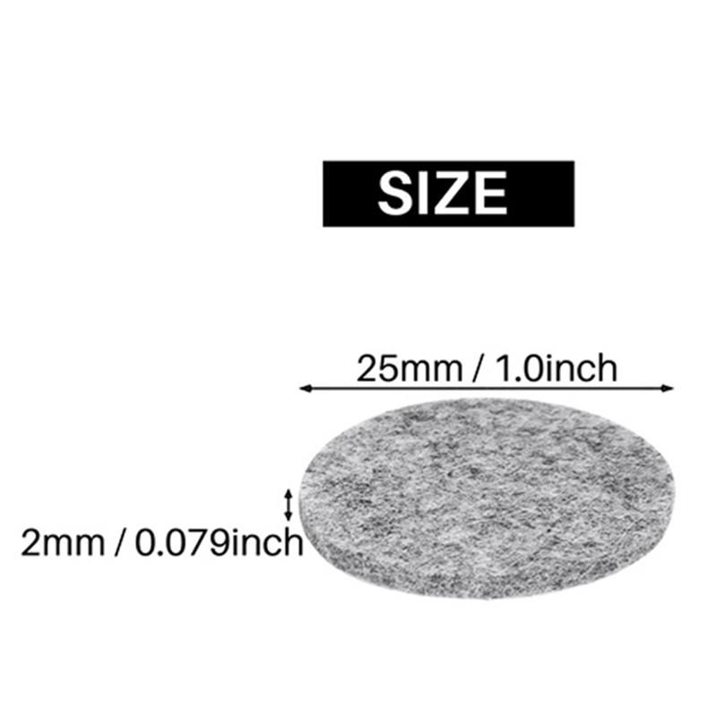 100Pcs Round Shaped Table Chair Furniture Leg Felt Mat
