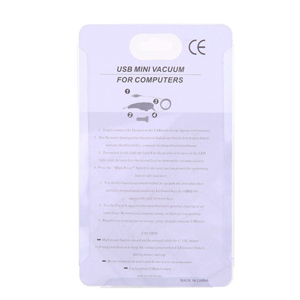 1Pc Usb Keyboard Cleaner Pc Laptop Cleaner Computer Vacuum Cleaning Kit Tool Green
