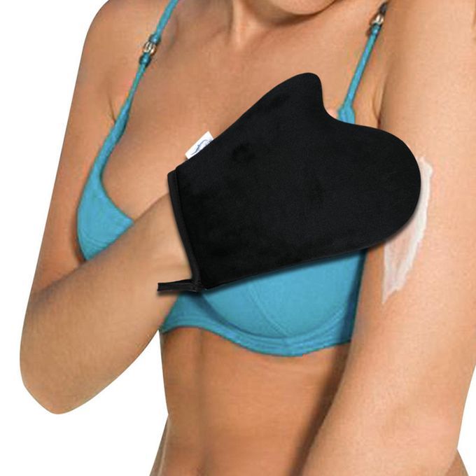 4 Pack Soft Self Tanning Mitt Set For Sunless Tanner And