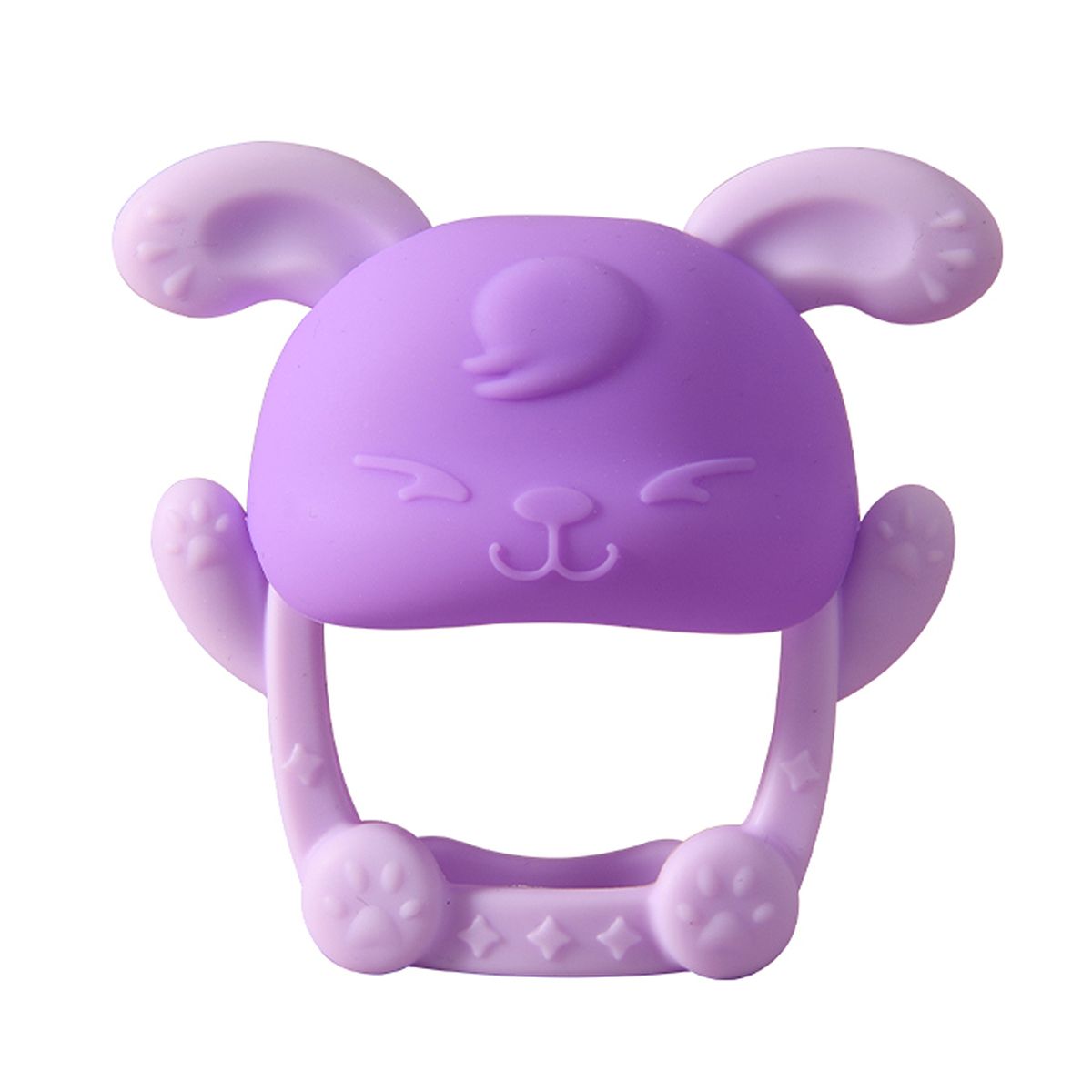 Baby Teething Toy Rabbit Teething Mitten Baby Teether Baby