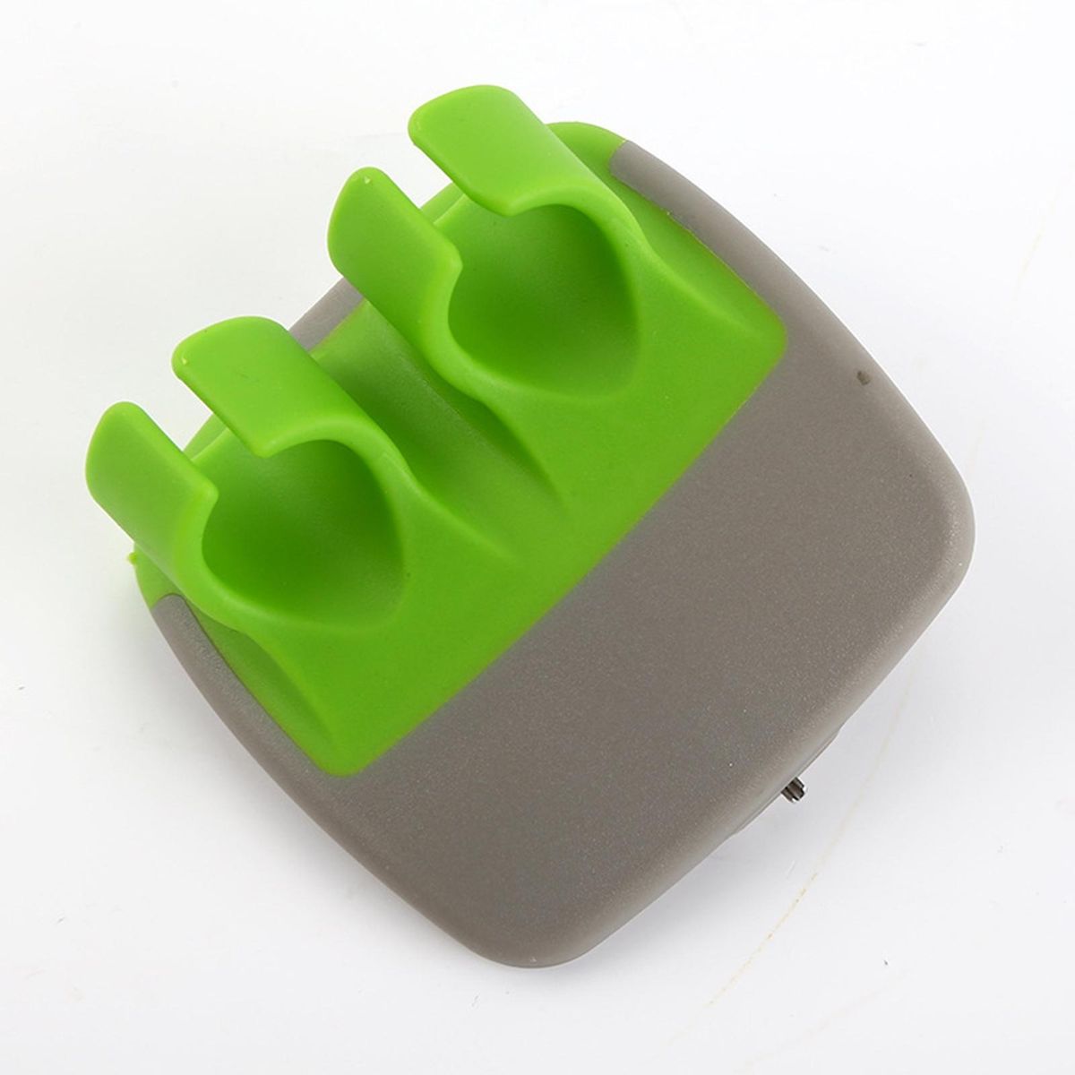 2 Pcs Fruit Graters Finger Grip Cabbage Graters Grey and Green
