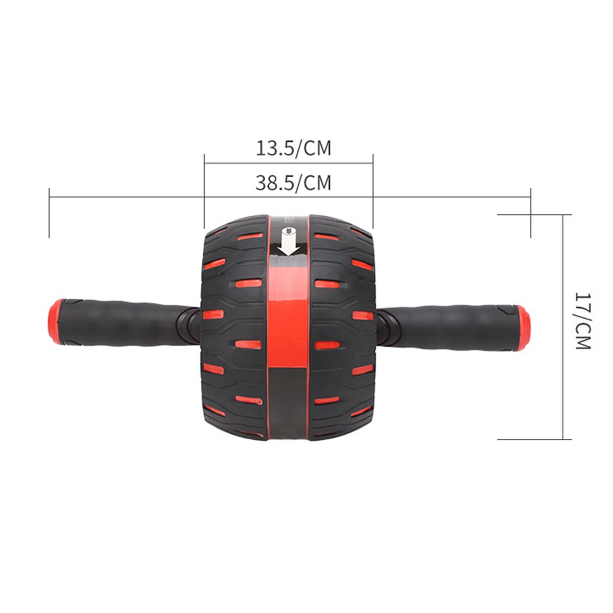 Exercise Wheel Mute Belly Muscle Exercise Wheel Red