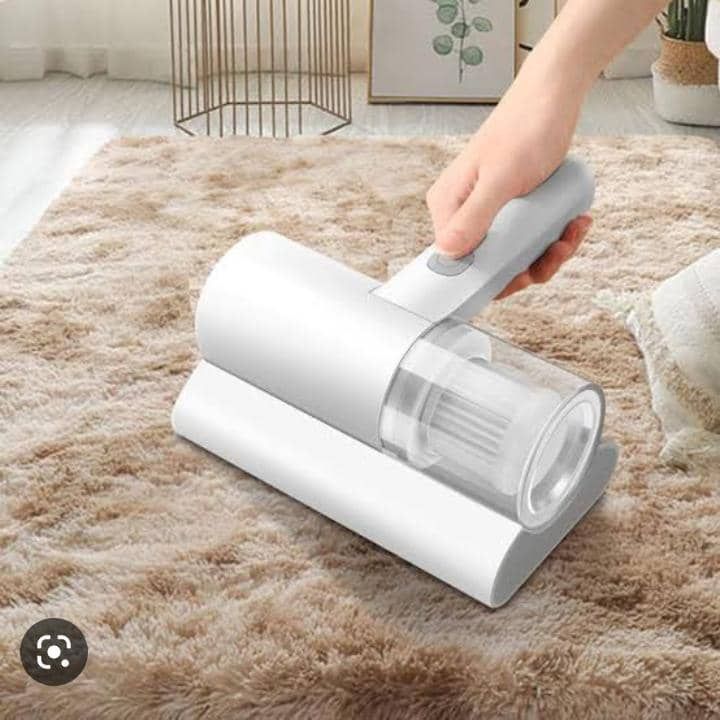 Handheld Dust Suction Cleaner And Mite Remover - White