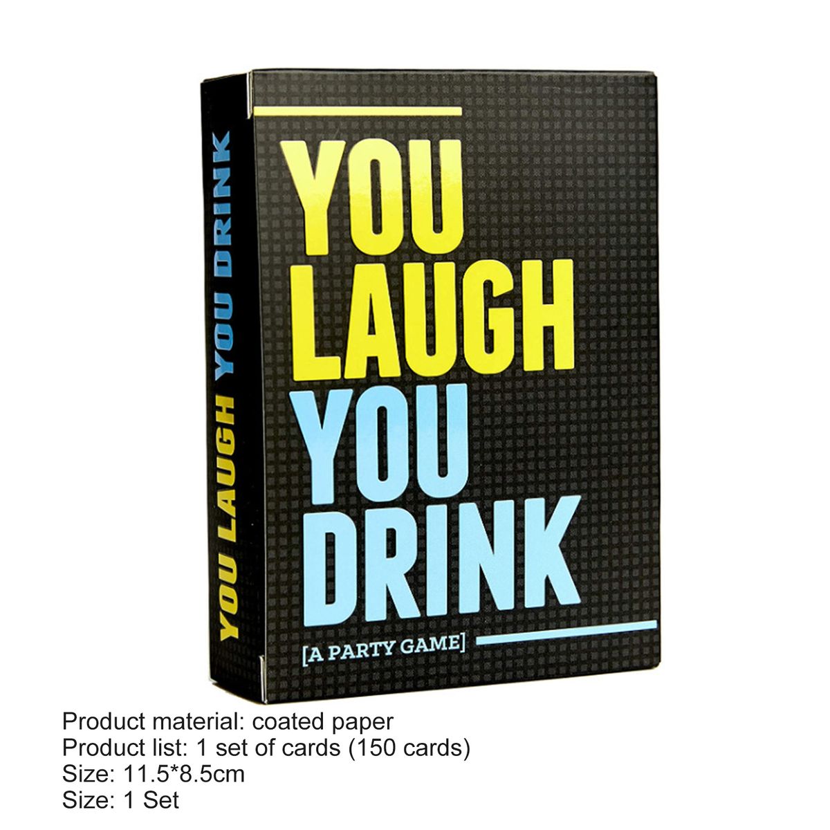 1 Set Game Cards Laughing And Drinking Game Board Cards