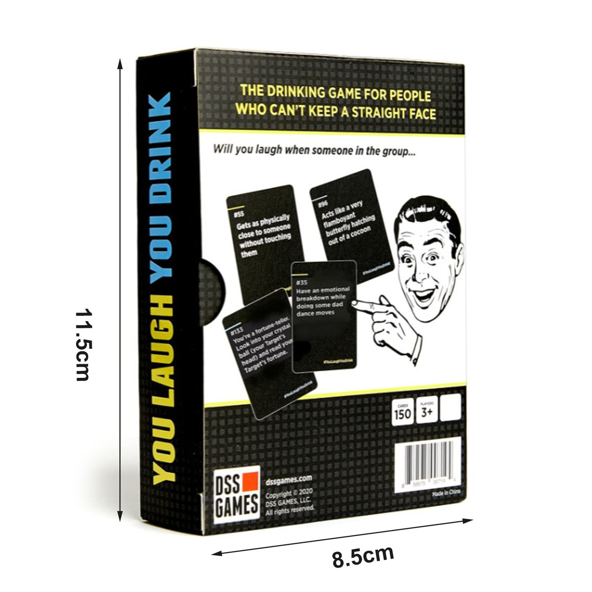 1 Set Game Cards Laughing And Drinking Game Board Cards