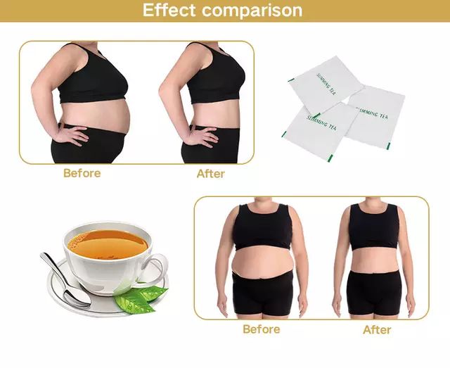 Natural Herbal Slimming Tea (Fit Tea) With Green Tea