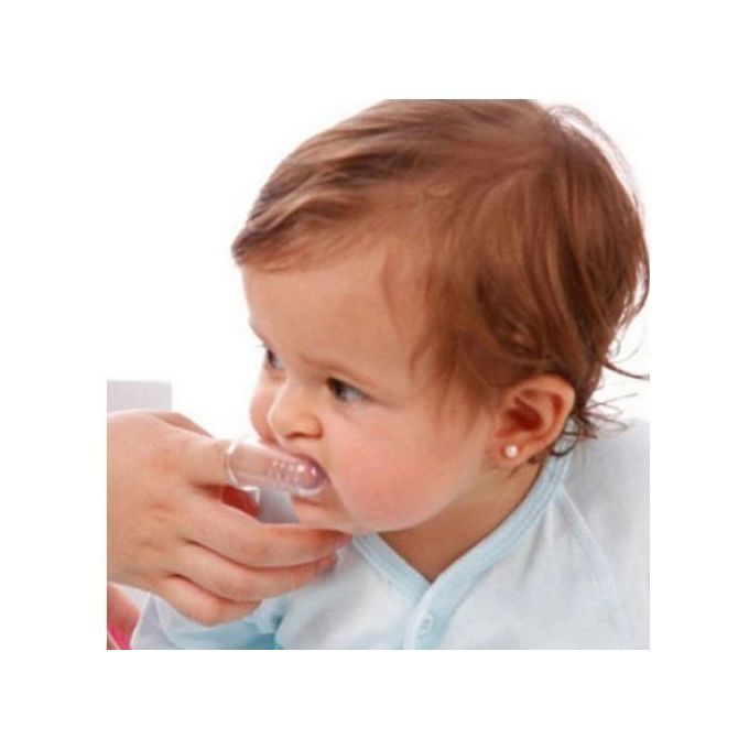 Dental Wipes Silicone Finger Brush For 0-24months