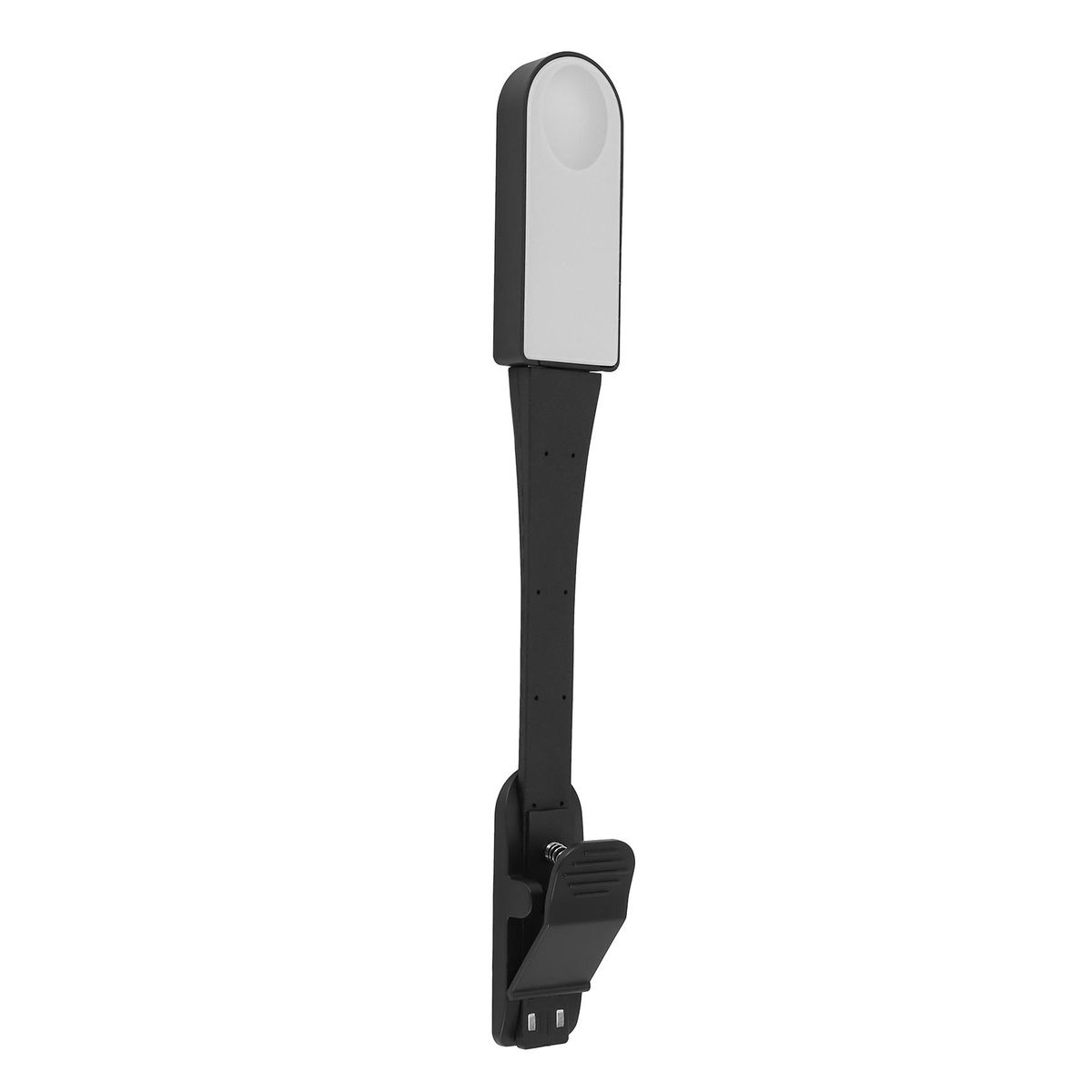 Book Light USB Rechargeable Reading Light with Contact Sensor Flexible Clip on Book Light for Reading in Bed