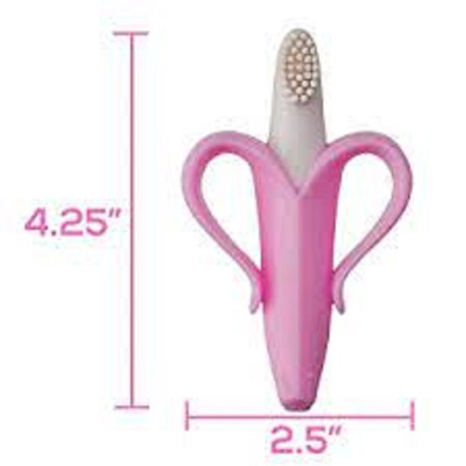 Baby Infant Silicone Teething Relief Toothbrush