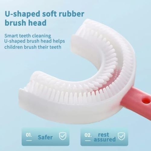 Unisex Kids Brush, Teeth Care, Silicon Brush