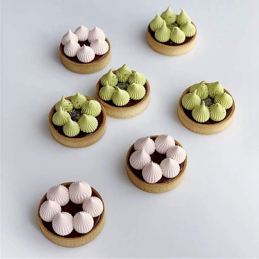 Tart Ring,Circular Porous Tart Bottom Tower Pie Cake Mould Baking Tools Heat-Resistant Perforated Cake Mousse