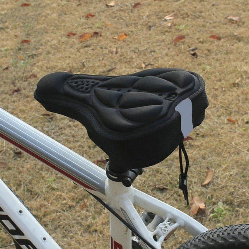 3D Soft Bike Seat Saddle Bicycle Sponge Thicken Cover