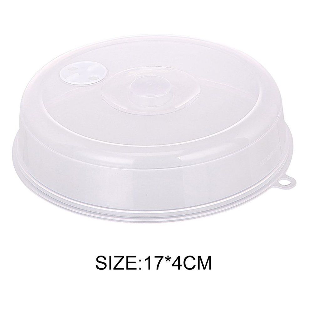 Microwave Plate Cover With Steam Vents Dish Cover Microwave Splatter Cover-transparent