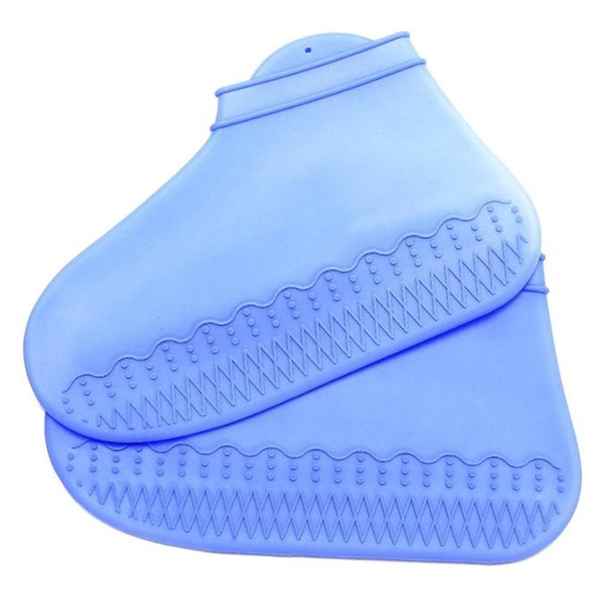 Shoe Covers Overshoes Shoes Protectors For Rain Mud Cycling Blue S