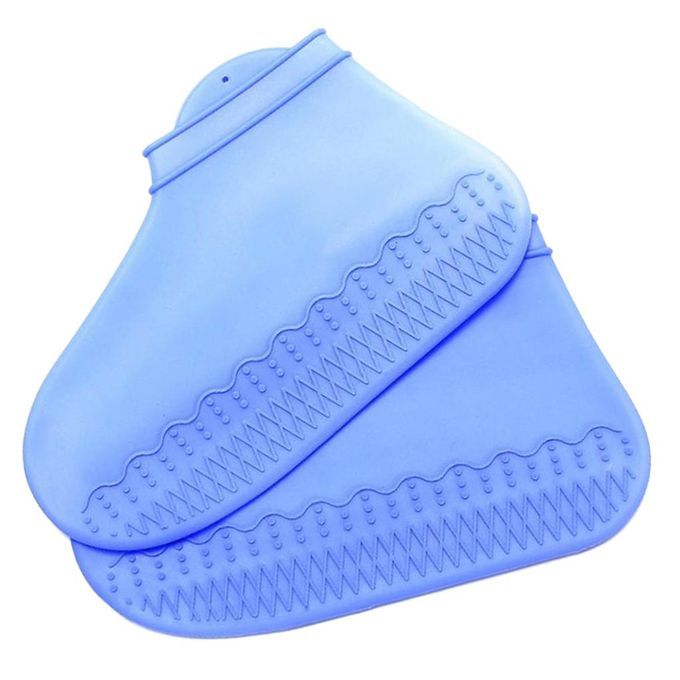 Shoe Covers Overshoes Shoes Protectors For Rain Mud Cycling Blue S