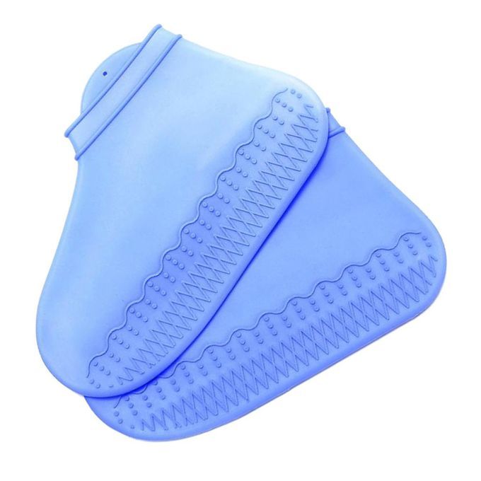 Shoe Covers Overshoes Shoes Protectors For Rain Mud Cycling Blue S