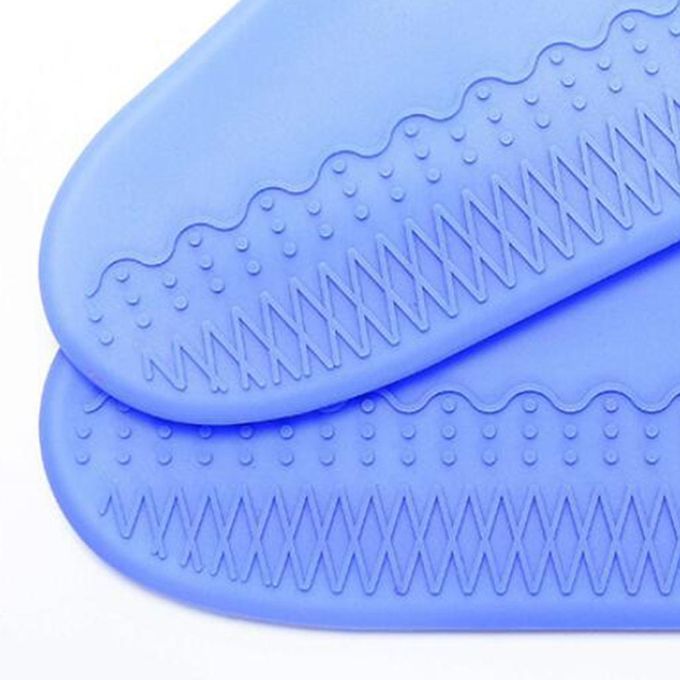 Shoe Covers Overshoes Shoes Protectors For Rain Mud Cycling Blue S