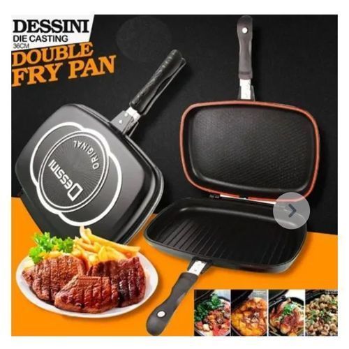 Double Sided Non-stick Barbecue Grill Pan