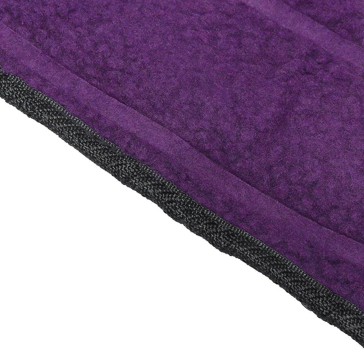 12V Electric Heated Car Chair Heat Cushion Back Seat Cover Home Office Car Seat Chair Massager Lumbar Back Purple