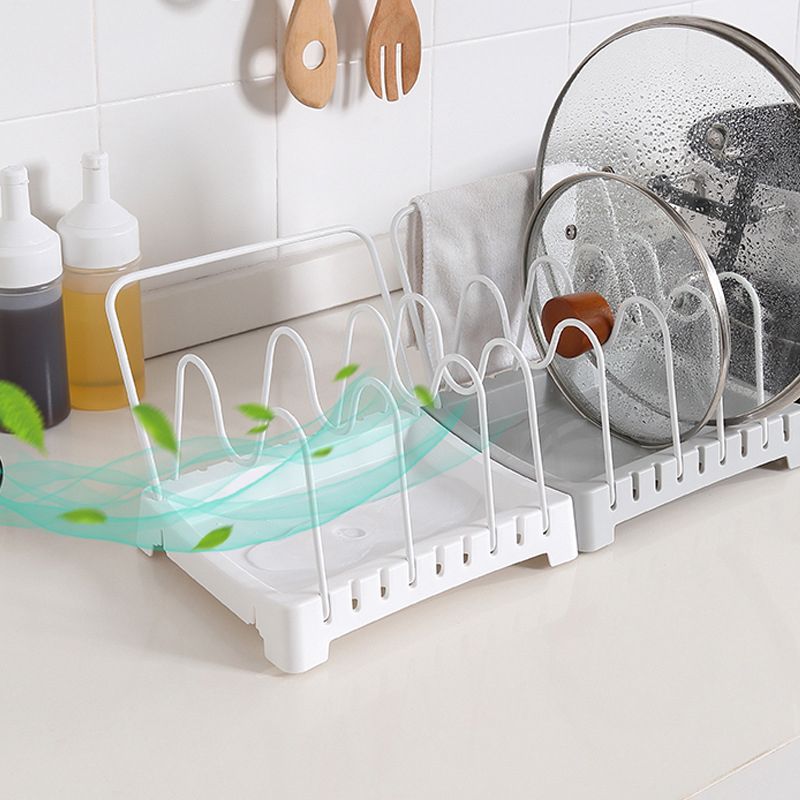 Pot Lid Holder Organizer Pot Lid Pan Rack Multifunctional