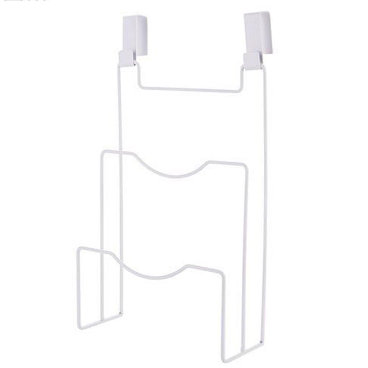 Pot Lid Shelf Chopping Board Drain Rack Pan Cover Holder White
