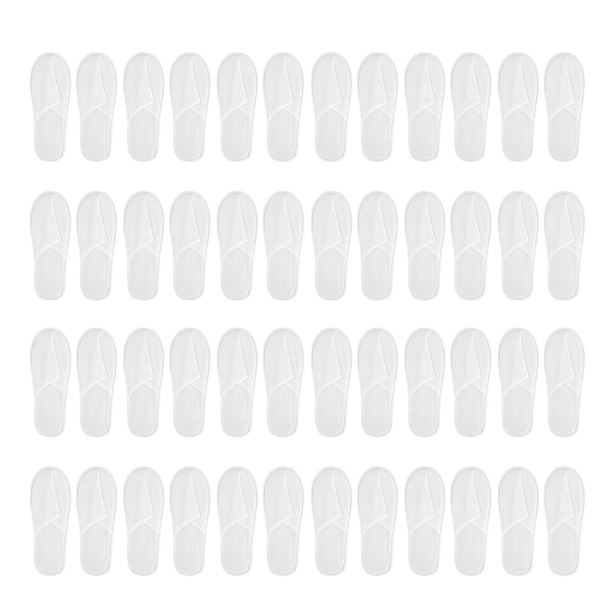 Disposable Slippers,24 Pairs Closed Toe Disposable Slippers