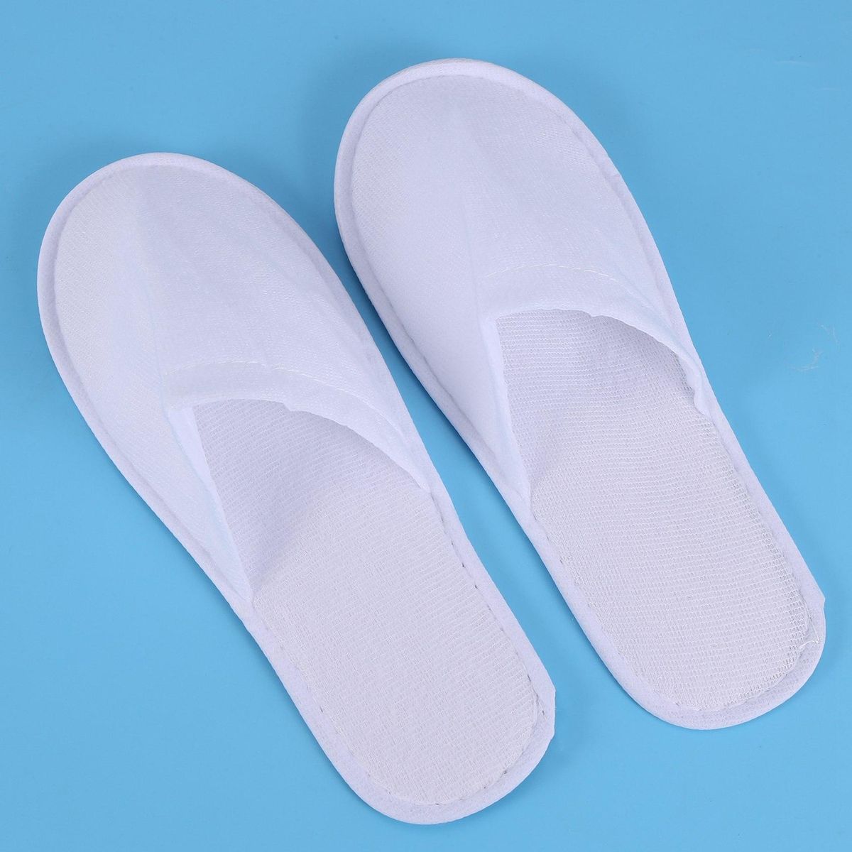 Disposable Slippers,24 Pairs Closed Toe Disposable Slippers
