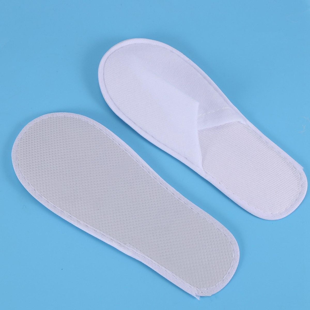 Disposable Slippers,24 Pairs Closed Toe Disposable Slippers