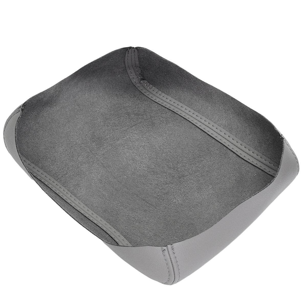 Car Armrest Center Console Lid Cover PU Leather Armrest Cover Protect For Toyota Tundra 2007-2013 Grey Grey