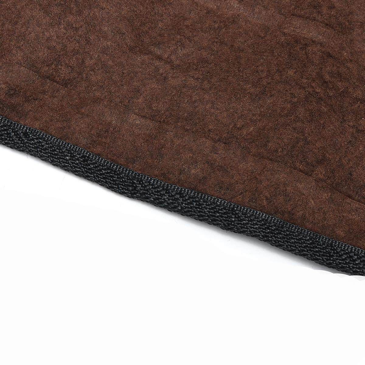 12V Electric Heated Car Chair Heat Cushion Back Seat Cover Home Office Car Seat Chair Massager Lumbar Back Coffee