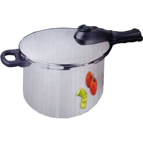 Fast Burning Aluminium Pressure Cooker - 6L