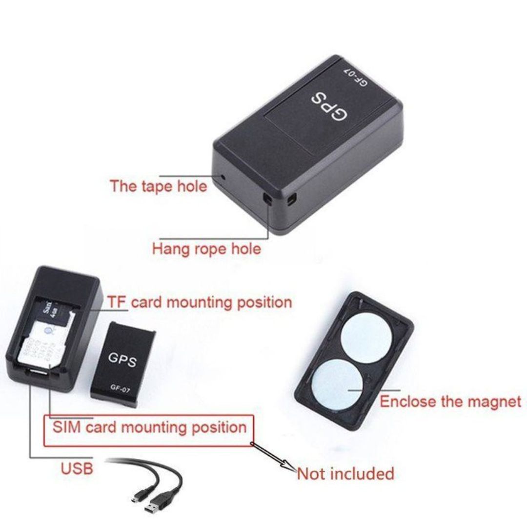 GF-07 Car GPS Magnetic Car Tracker.