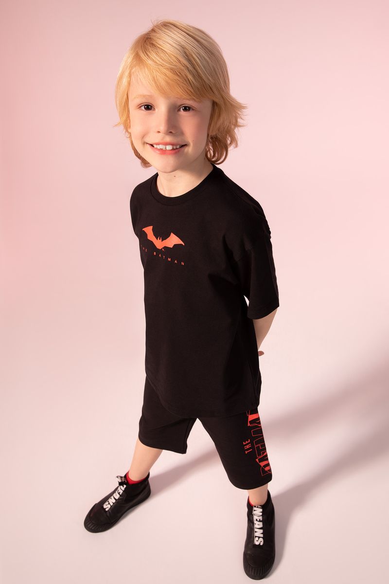 Boy - Knitted Bottom Short - Black