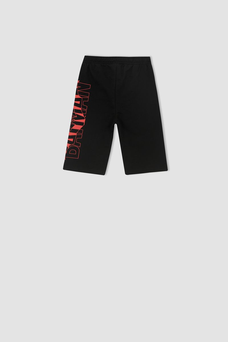 Boy - Knitted Bottom Short - Black