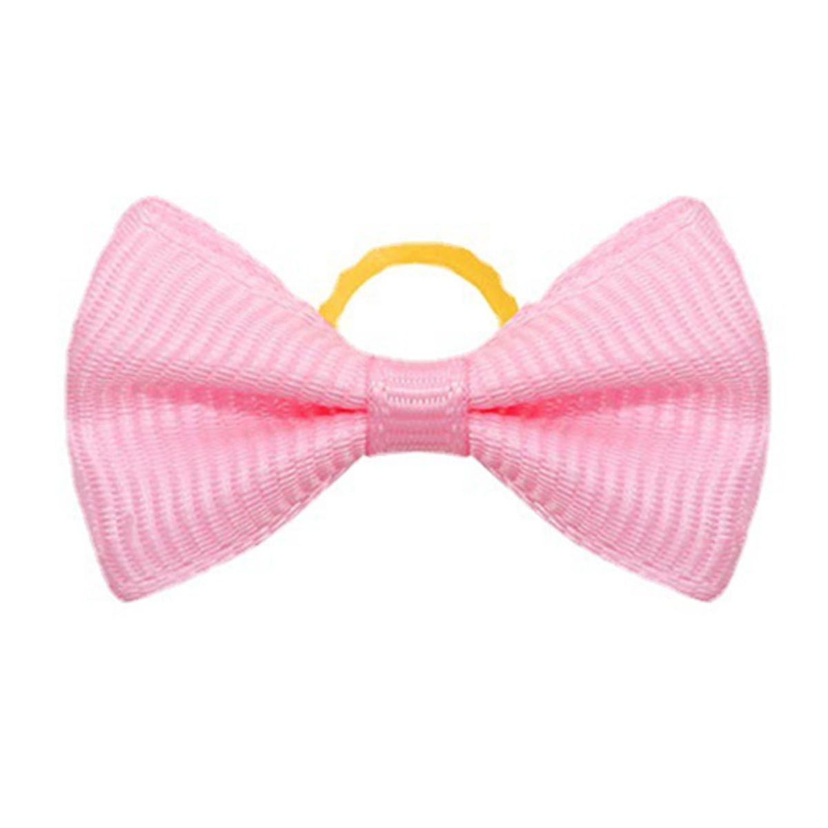 10Pcs Pets Hair Bands Pet Grooming Hair Accessories Bowknot Hair Bands Mix Color