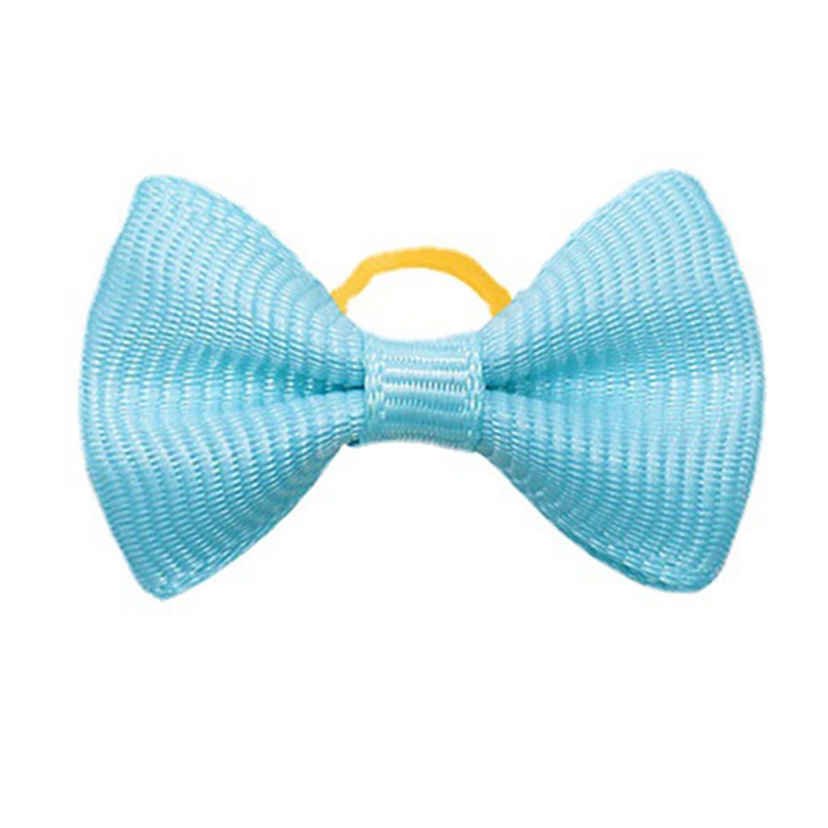 10Pcs Pets Hair Bands Pet Grooming Hair Accessories Bowknot Hair Bands Mix Color