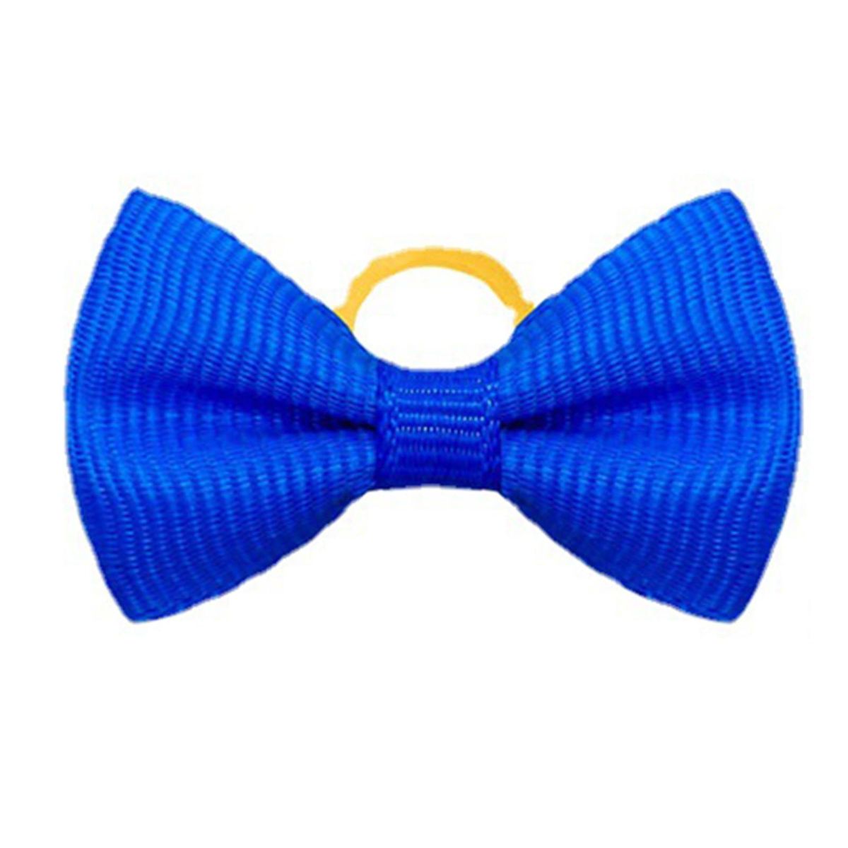 10Pcs Pets Hair Bands Pet Grooming Hair Accessories Bowknot Hair Bands Mix Color