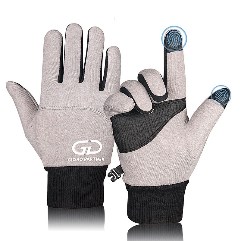 Winter Warm Sports Riding Gloves-Gray