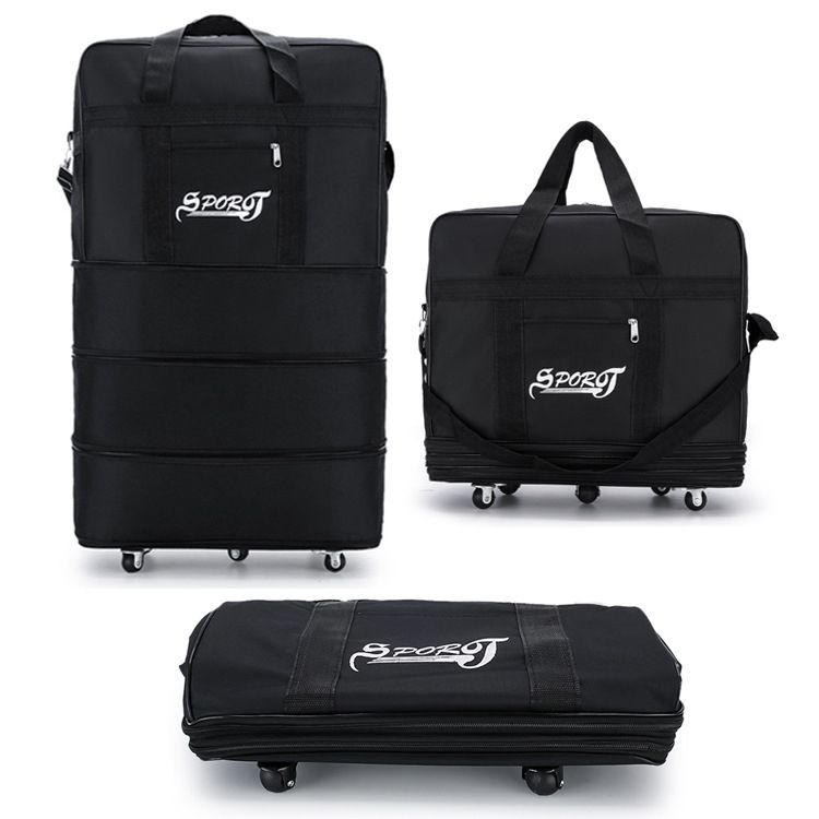 Large-capacity Air Checked Travel Bag With Pulley Luggage