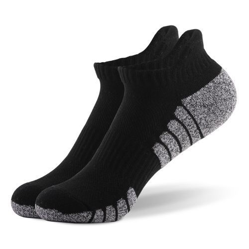 6 Pairs Sports Ankle Socks  Athletic Low-cut Socks Thick-M