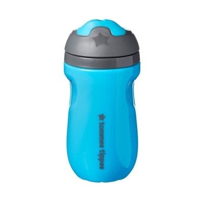 Insulated Sportee Toddler Water Bottle Sippy - Blue - 266ml