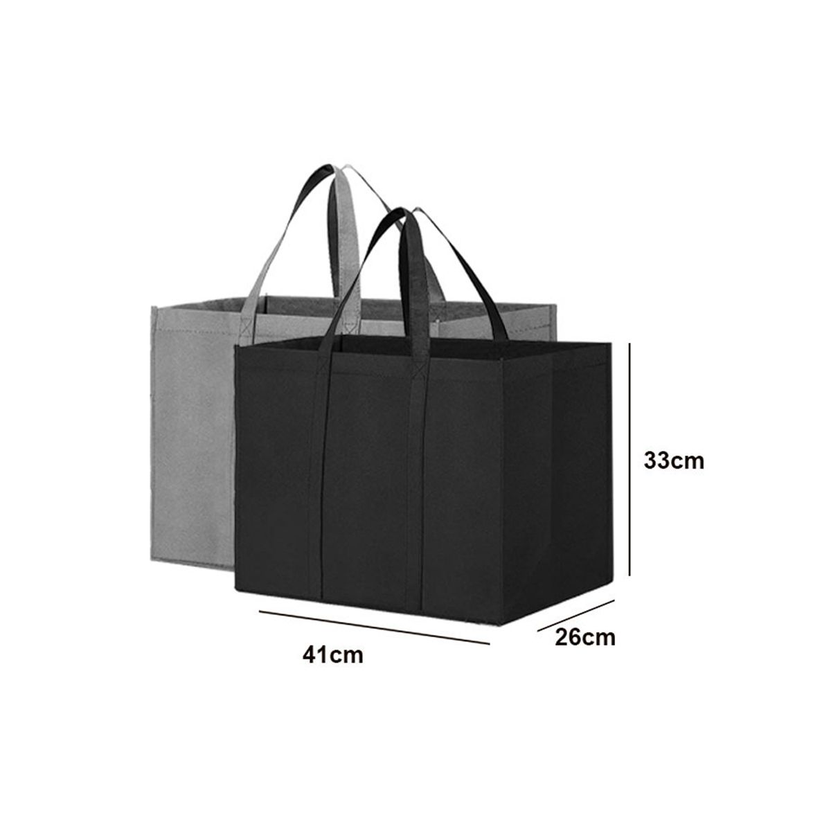 Reusable Grocery Bags 10 Pack, 35L Reusable Shop