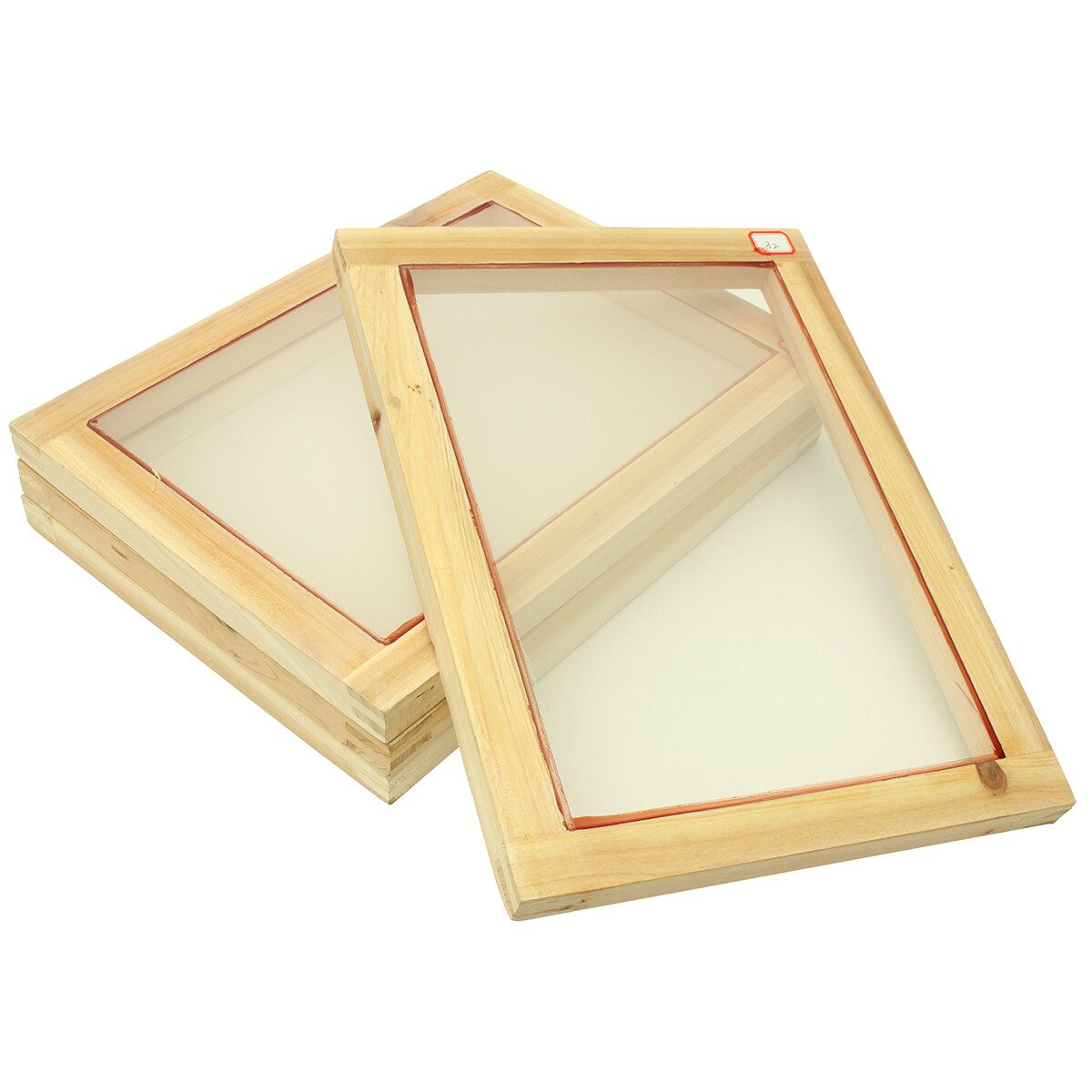 Screen Printing Print Kit A4 Wood Frame 32T/43T/55T/77T Mesh Count - Screenprinting Printing Press Screens Frame A432T