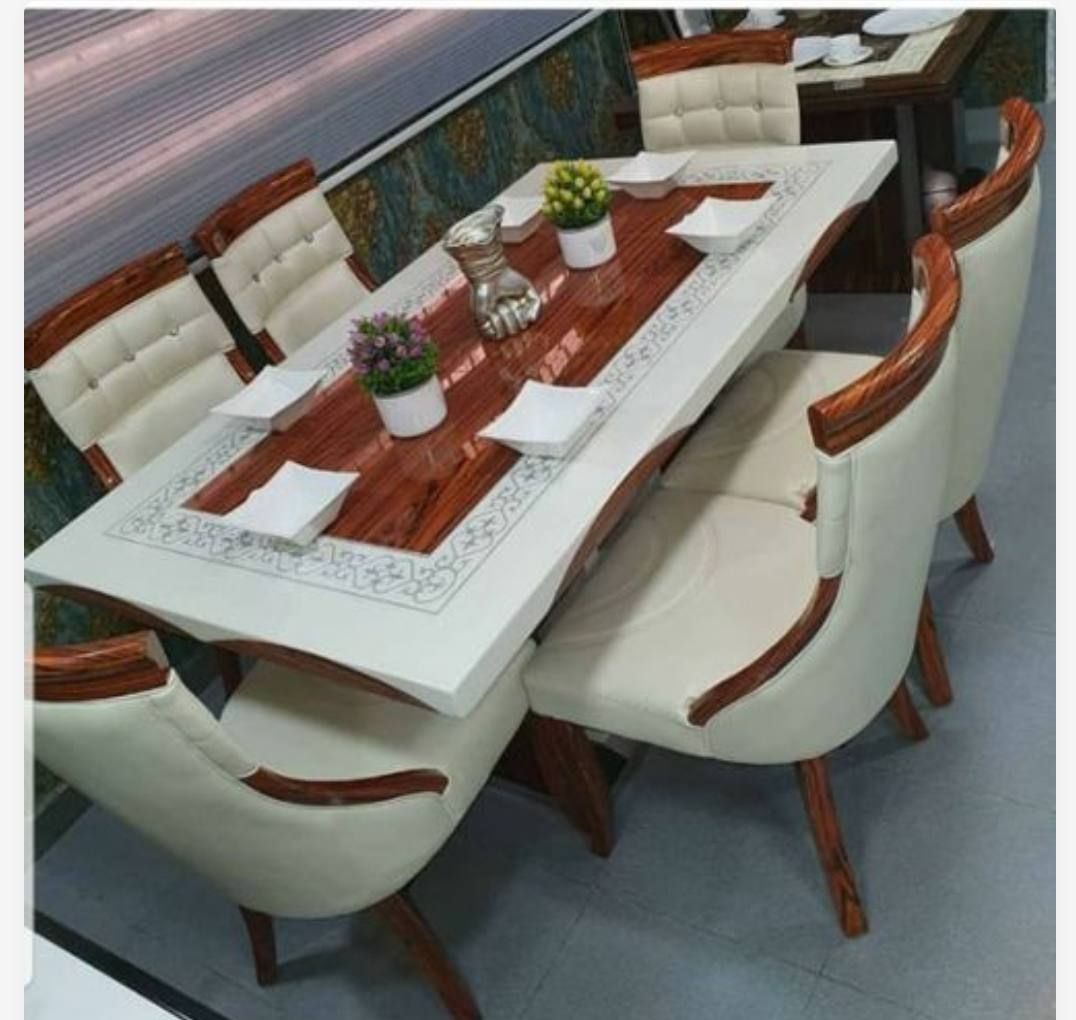 Wendy 6Seater Marble Dinning(Color Options)Lagos,IB,Ogun)