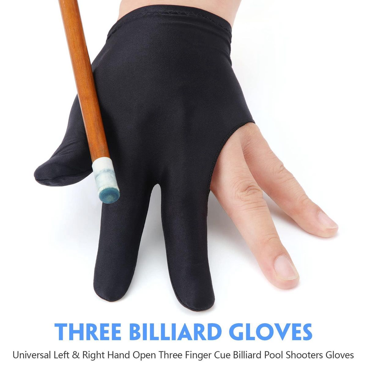 20Pcs Breathable Billiard Gloves Snooker Left Right Hand