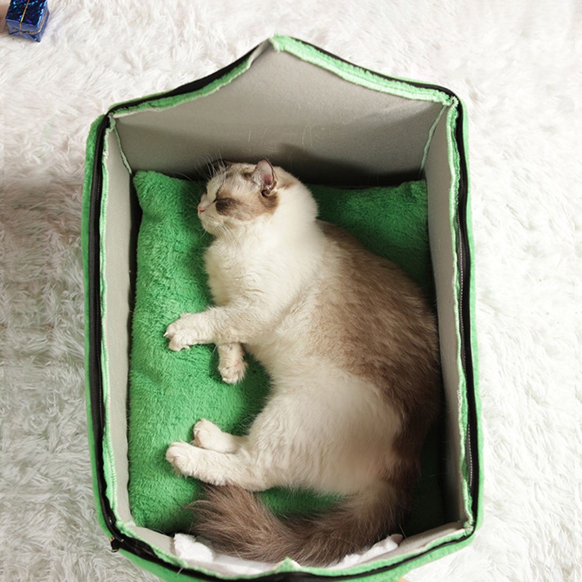 Fodable Indoor Pet House,Cat Bed Removable And Washable