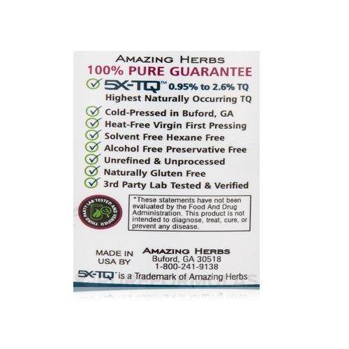 Premium Black Seed Oil 500Mg 90 Soft-Gels