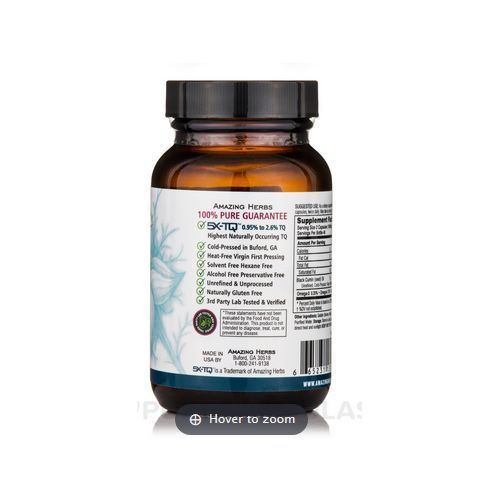 Premium Black Seed Oil 500 Mg  90SoftGels