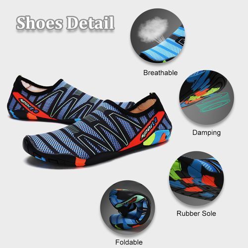 Unisex Beach Water Shoes Sports Quick Dry Barefoot For Swim