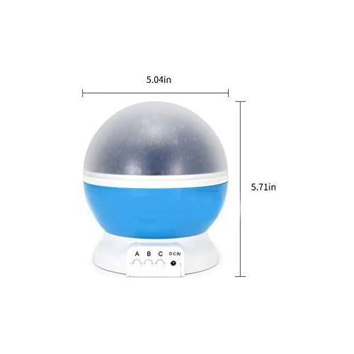 Dream Rotating Projection Lamp Moon Sky Night With USB Cable